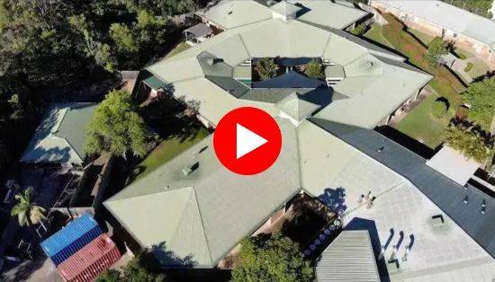 watch metal roof restoration video